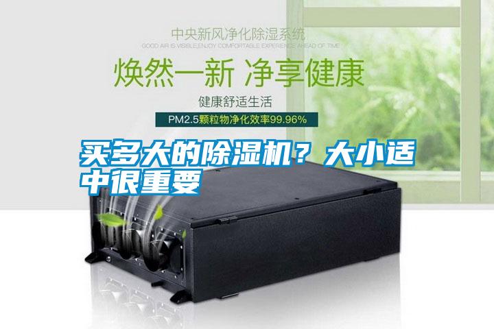買多大的除濕機(jī)？大小適中很重要