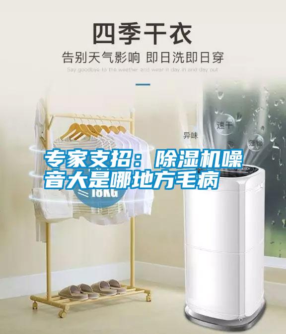 專家支招：除濕機噪音大是哪地方毛病