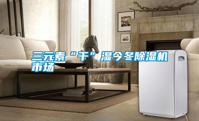 三元素“干”濕今冬除濕機市場