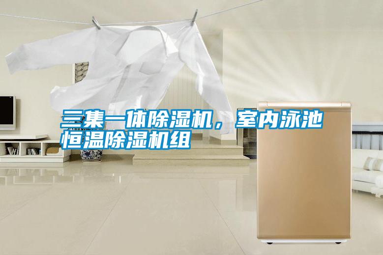 三集一體除濕機，室內泳池恒溫除濕機組