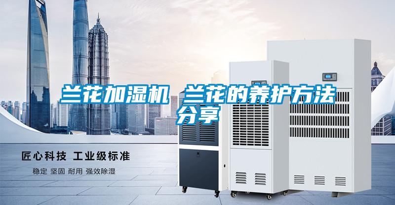 蘭花加濕機 蘭花的養(yǎng)護(hù)方法分享
