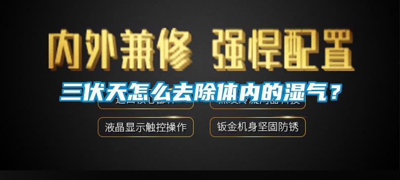 三伏天怎么去除體內的濕氣？