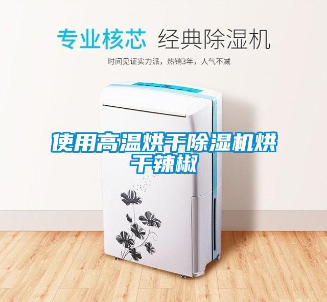 使用高溫烘干除濕機(jī)烘干辣椒