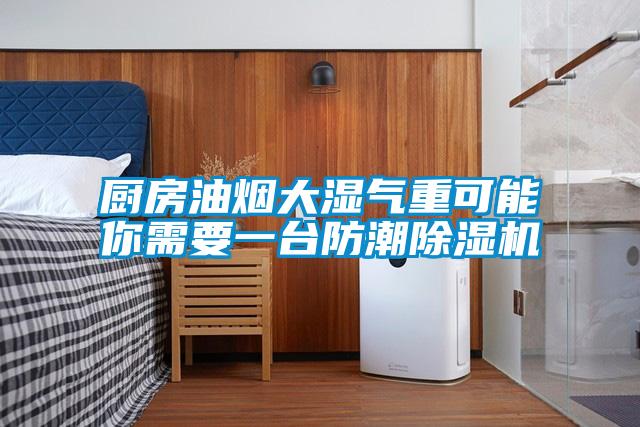 廚房油煙大濕氣重可能你需要一臺防潮除濕機(jī)