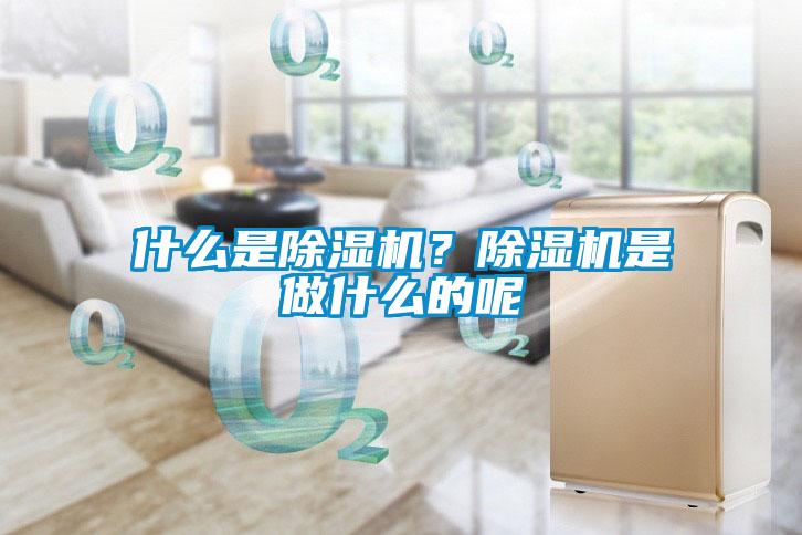 什么是除濕機？除濕機是做什么的呢