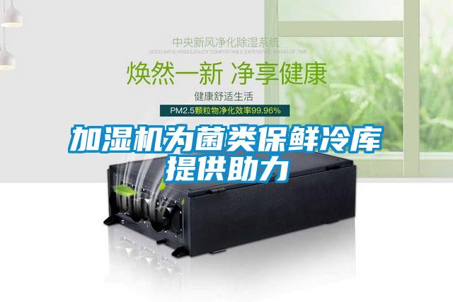 加濕機(jī)為菌類保鮮冷庫(kù)提供助力
