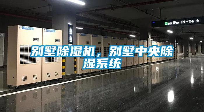 別墅除濕機，別墅中央除濕系統