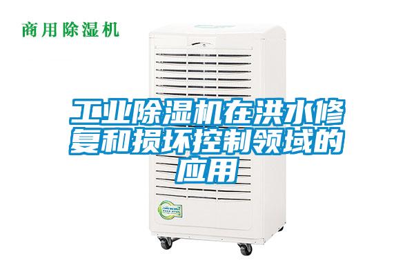 工業除濕機在洪水修復和損壞控制領域的應用