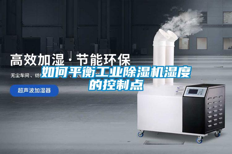 如何平衡工業除濕機濕度的控制點