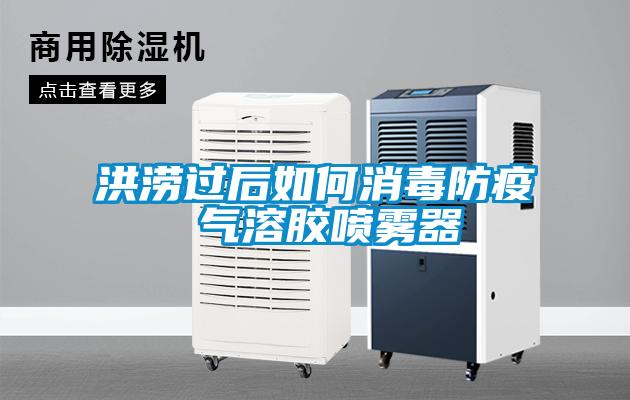 洪澇過后如何消毒防疫 氣溶膠噴霧器