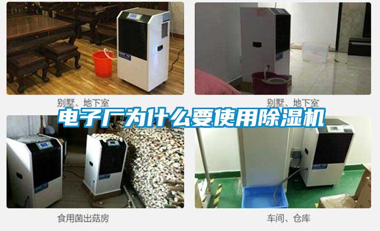 電子廠為什么要使用除濕機