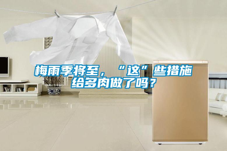 梅雨季將至，“這”些措施給多肉做了嗎？