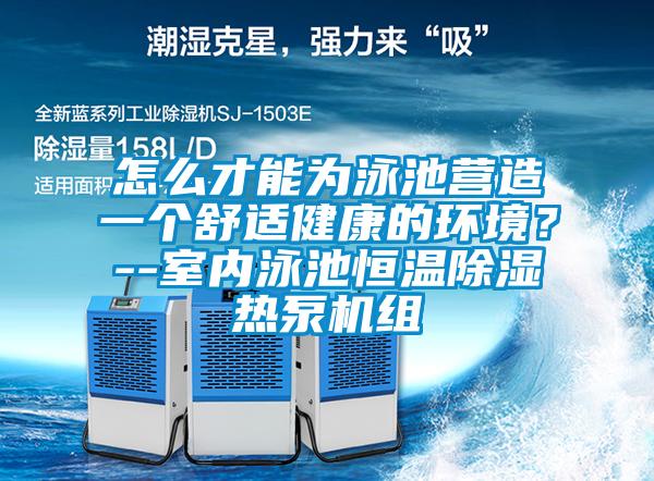 怎么才能為泳池營造一個舒適健康的環境？--室內泳池恒溫除濕熱泵機組
