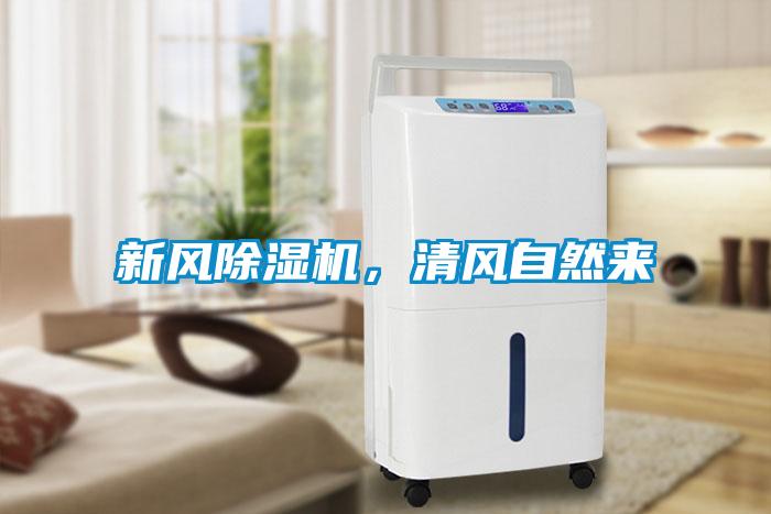 新風除濕機，清風自然來