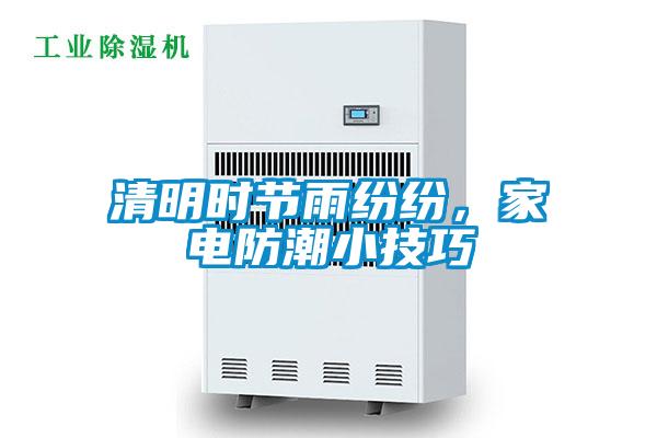 清明時節雨紛紛，家電防潮小技巧