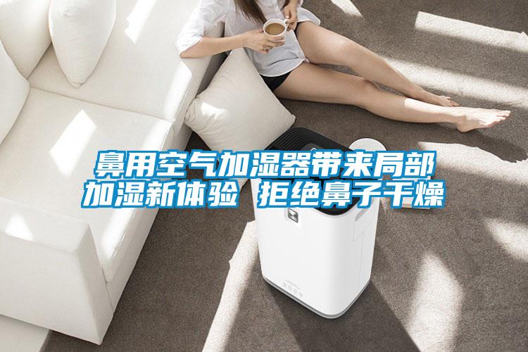 鼻用空氣加濕器帶來(lái)局部加濕新體驗(yàn) 拒絕鼻子干燥