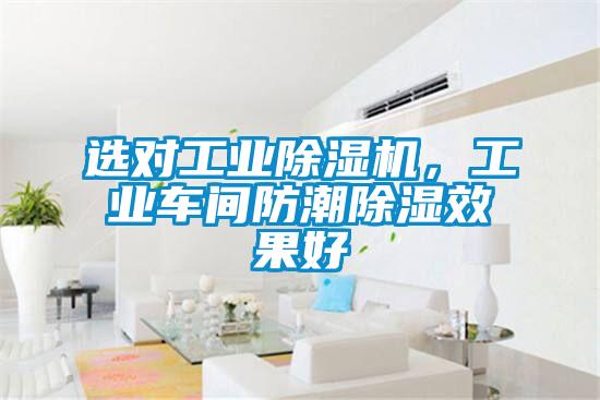 選對工業(yè)除濕機(jī)，工業(yè)車間防潮除濕效果好