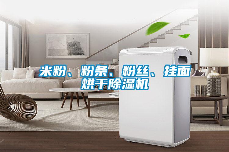 米粉、粉條、粉絲、掛面烘干除濕機