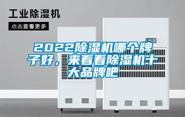 2022除濕機哪個牌子好，來看看除濕機十大品牌吧