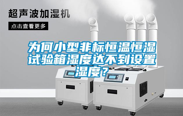 為何小型非標恒溫恒濕試驗箱濕度達不到設置濕度？