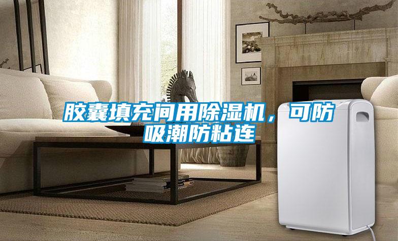 膠囊填充間用除濕機，可防吸潮防粘連