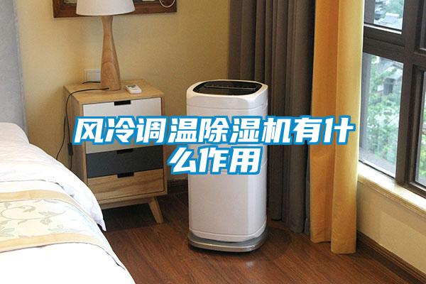 風冷調溫除濕機有什么作用