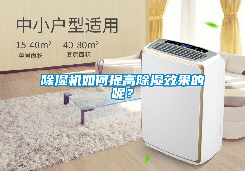 除濕機如何提高除濕效果的呢？