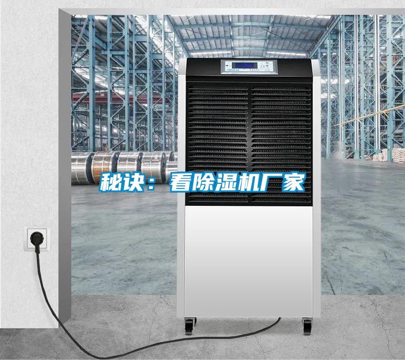 秘訣：看除濕機廠家