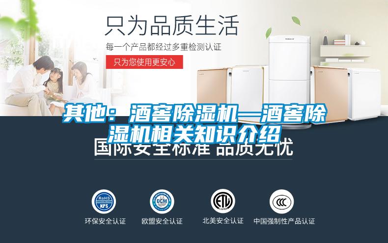 其他：酒窖除濕機—酒窖除濕機相關知識介紹