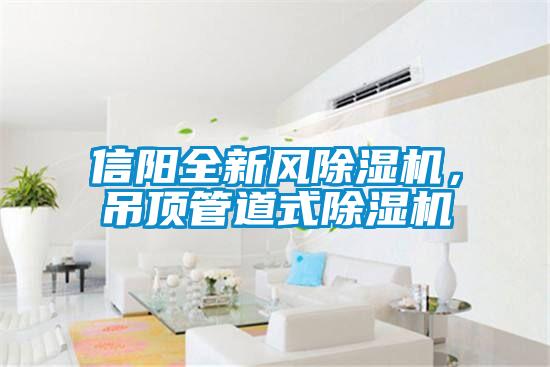 信陽全新風除濕機，吊頂管道式除濕機