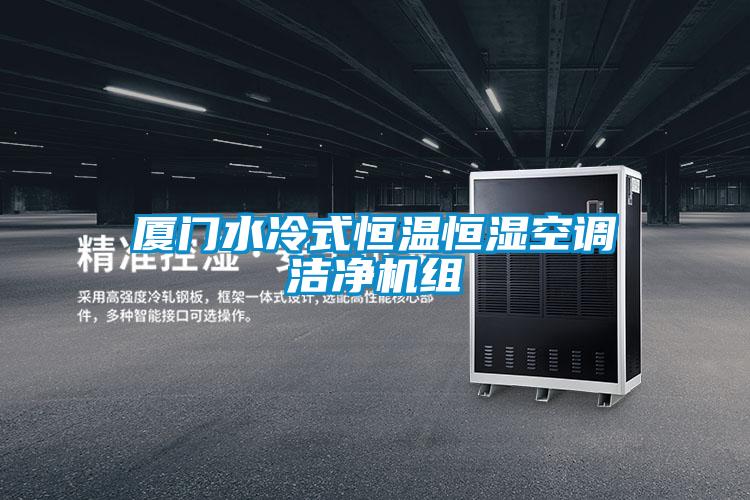 廈門水冷式恒溫恒濕空調(diào)潔凈機組