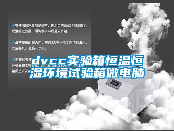 dvcc實驗箱恒溫恒濕環(huán)境試驗箱微電腦