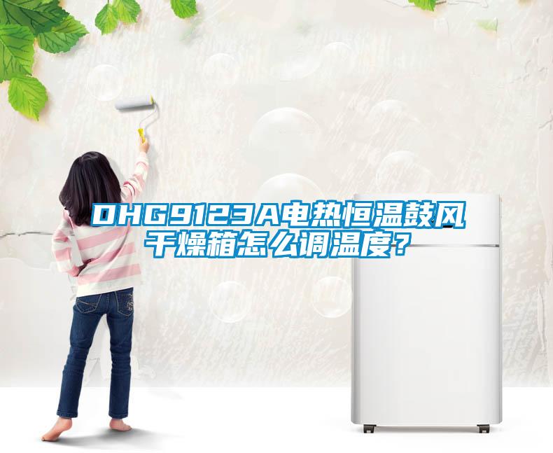 DHG9123A電熱恒溫鼓風(fēng)干燥箱怎么調(diào)溫度？