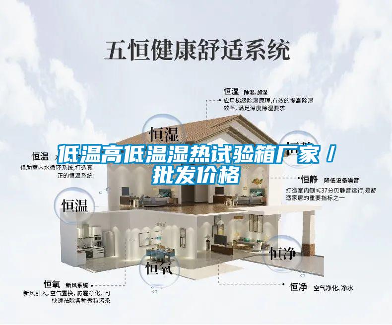 低溫高低溫濕熱試驗箱廠家／批發價格