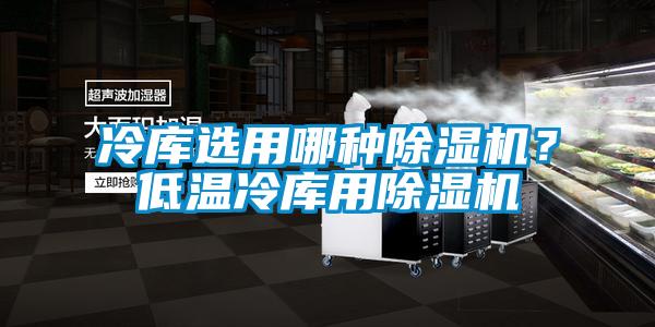 冷庫選用哪種除濕機？低溫冷庫用除濕機