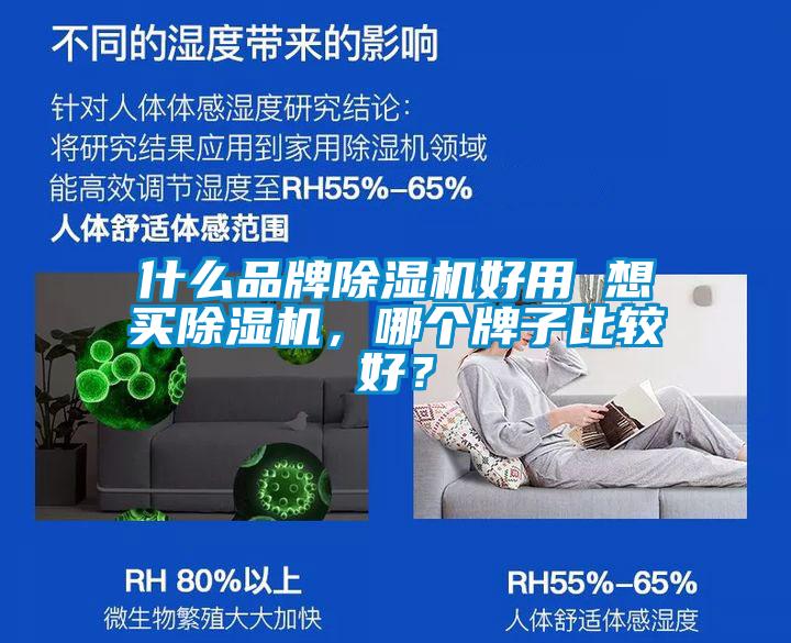 什么品牌除濕機好用 想買除濕機，哪個牌子比較好？