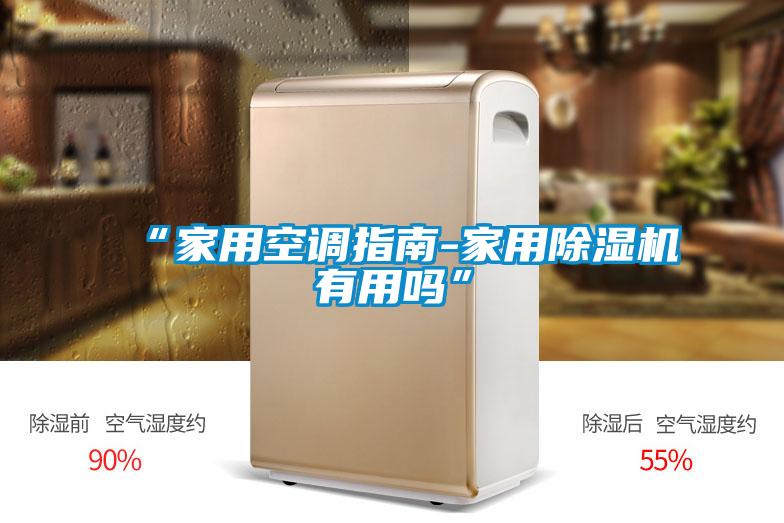 “家用空調(diào)指南-家用除濕機(jī)有用嗎”