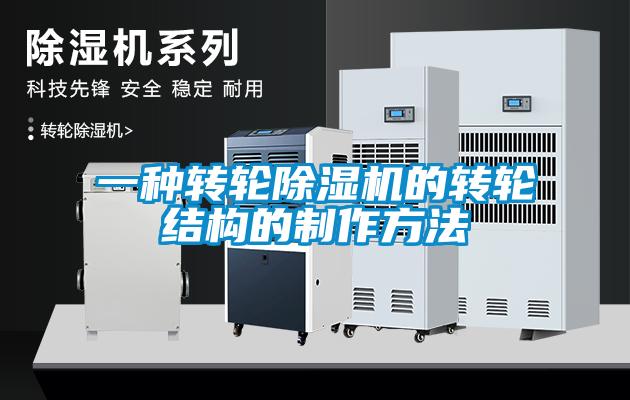 一種轉輪除濕機的轉輪結構的制作方法