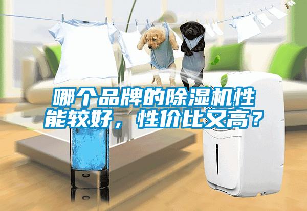 哪個品牌的除濕機性能較好，性價比又高？
