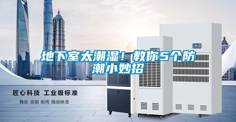 地下室太潮濕！教你5個防潮小妙招