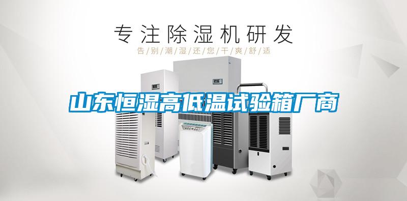 山東恒濕高低溫試驗(yàn)箱廠商