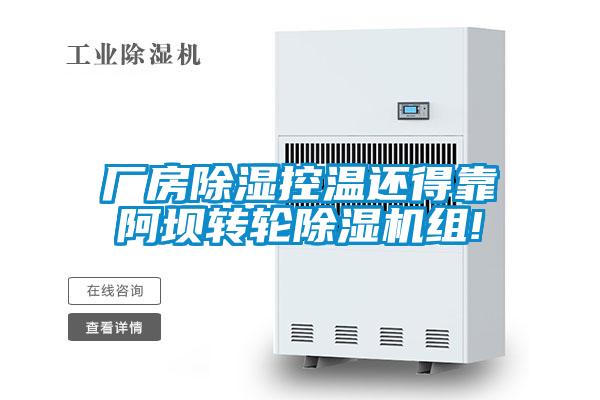 廠房除濕控溫還得靠阿壩轉輪除濕機組!