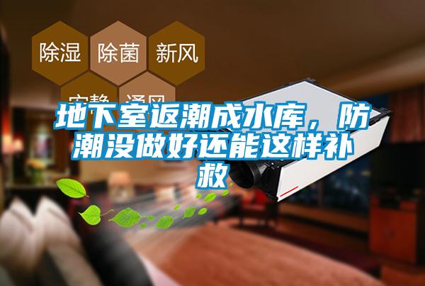 地下室返潮成水庫，防潮沒做好還能這樣補救