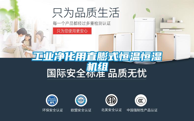 工業凈化用直膨式恒溫恒濕機組