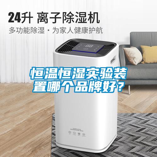 恒溫恒濕實驗裝置哪個品牌好？