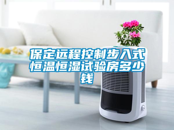 保定遠程控制步入式恒溫恒濕試驗房多少錢