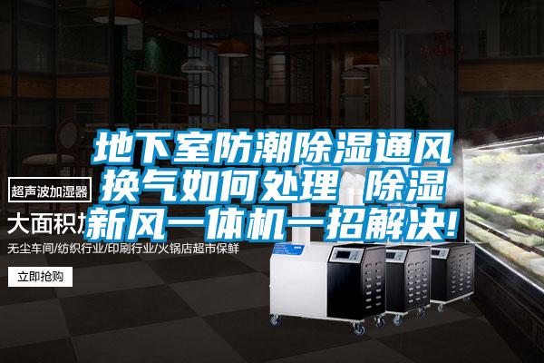 地下室防潮除濕通風(fēng)換氣如何處理 除濕新風(fēng)一體機(jī)一招解決!