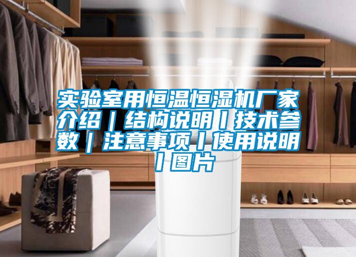 實驗室用恒溫恒濕機廠家介紹｜結構說明丨技術參數｜注意事項丨使用說明丨圖片
