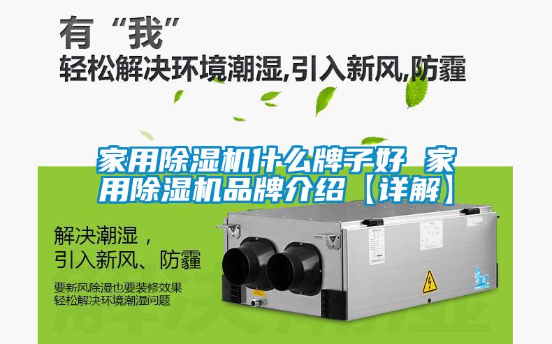 家用除濕機(jī)什么牌子好 家用除濕機(jī)品牌介紹【詳解】