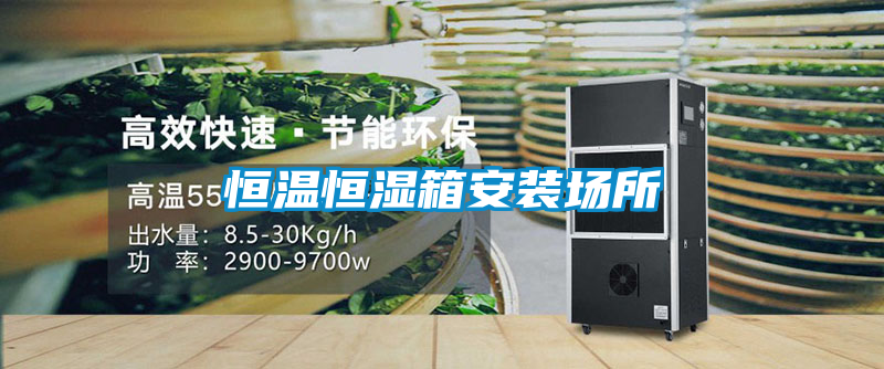 恒溫恒濕箱安裝場(chǎng)所